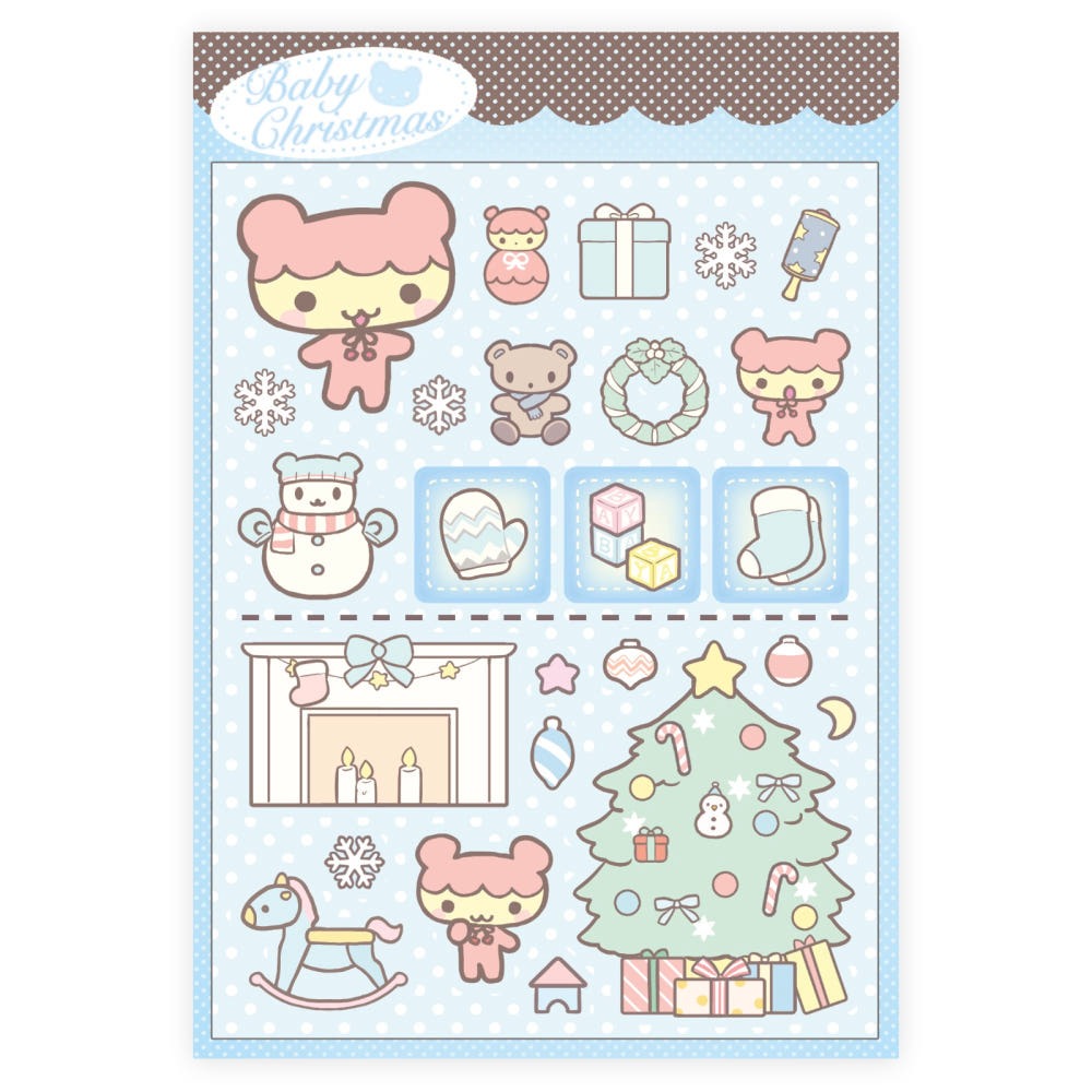 heartwarmingclub - baby sticker sheet