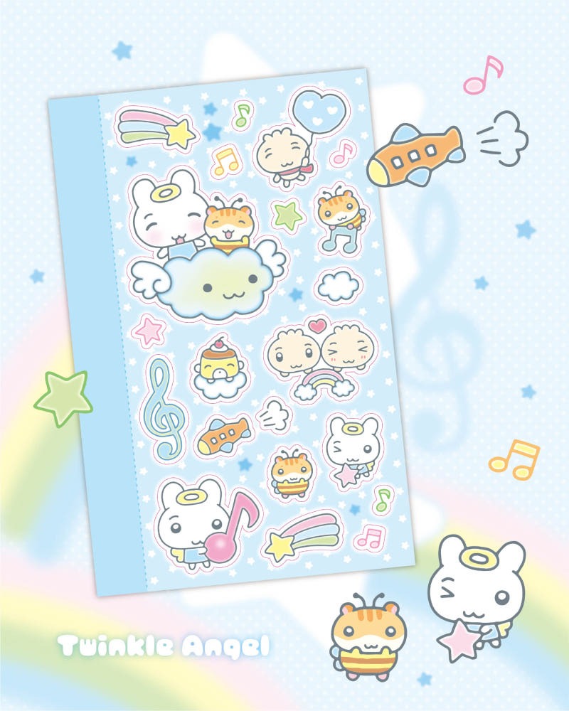 jhove studio -twinkle angel sticker