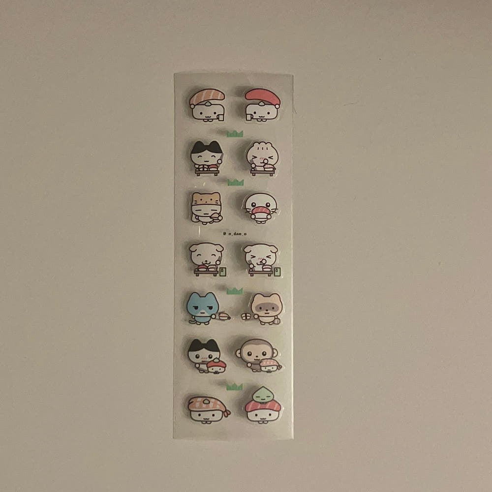 odaeo - chobap sticker sheet