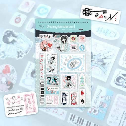wasa - dreamy wonderland sticker