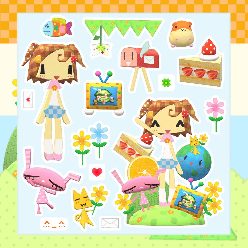 zalza - hello sticker sheet
