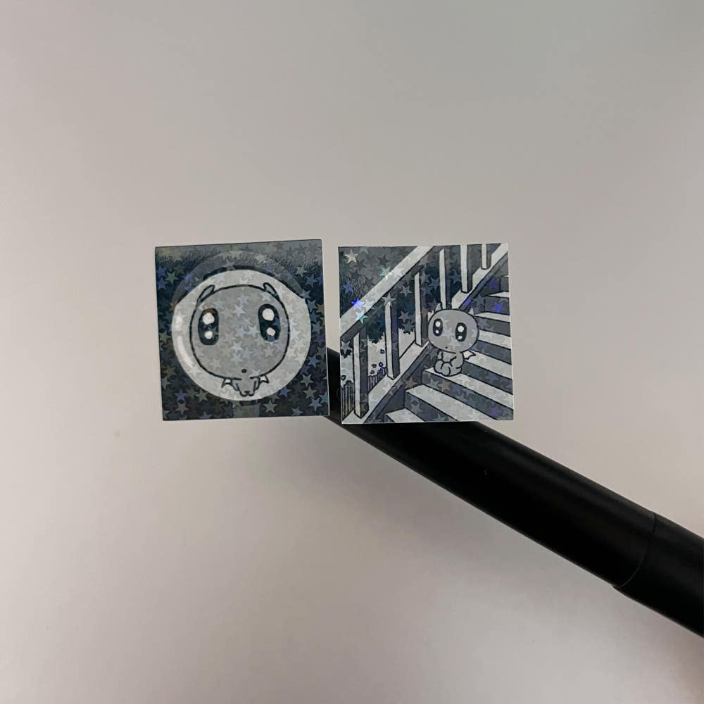 JUBA - Choose the tearful devil removable sticker