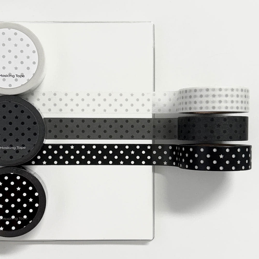 Bit By Bit - dot masking tape