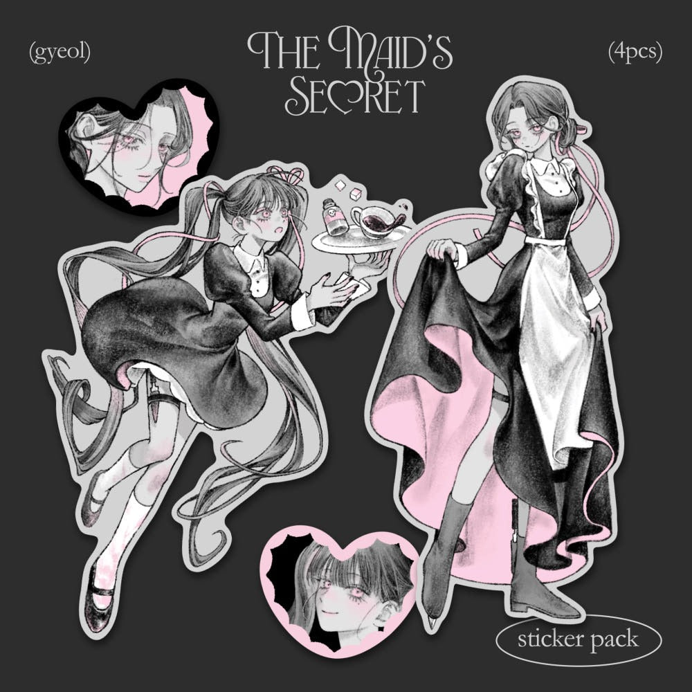 dawnitive.wave - The Maid's Secret Sticker