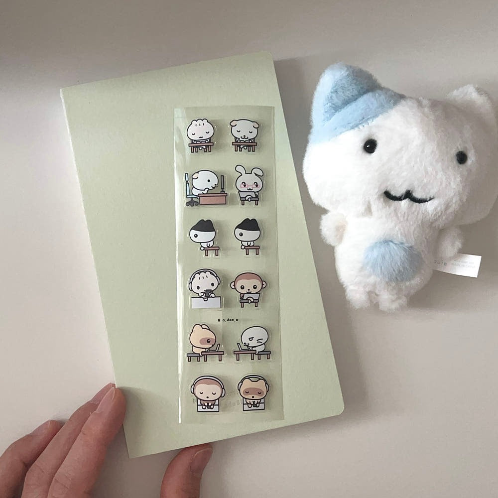 odaeo - nappeun sticker sheet