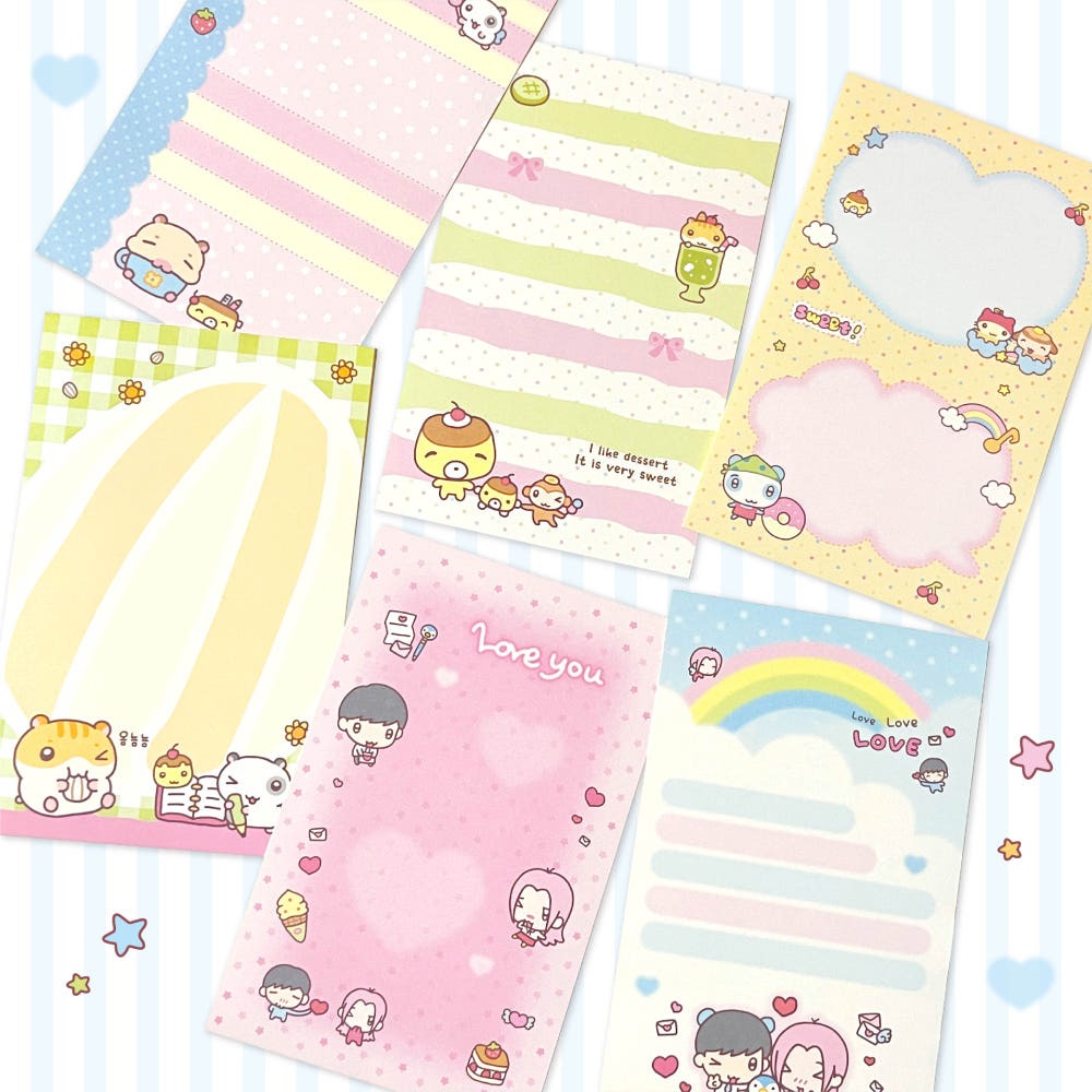 jhove studio - mini letter memo sticker