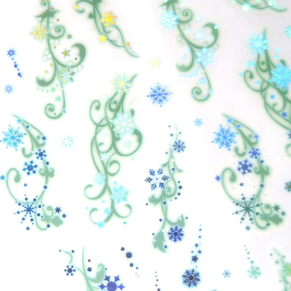 st2krs - glistening vine sticker sheet