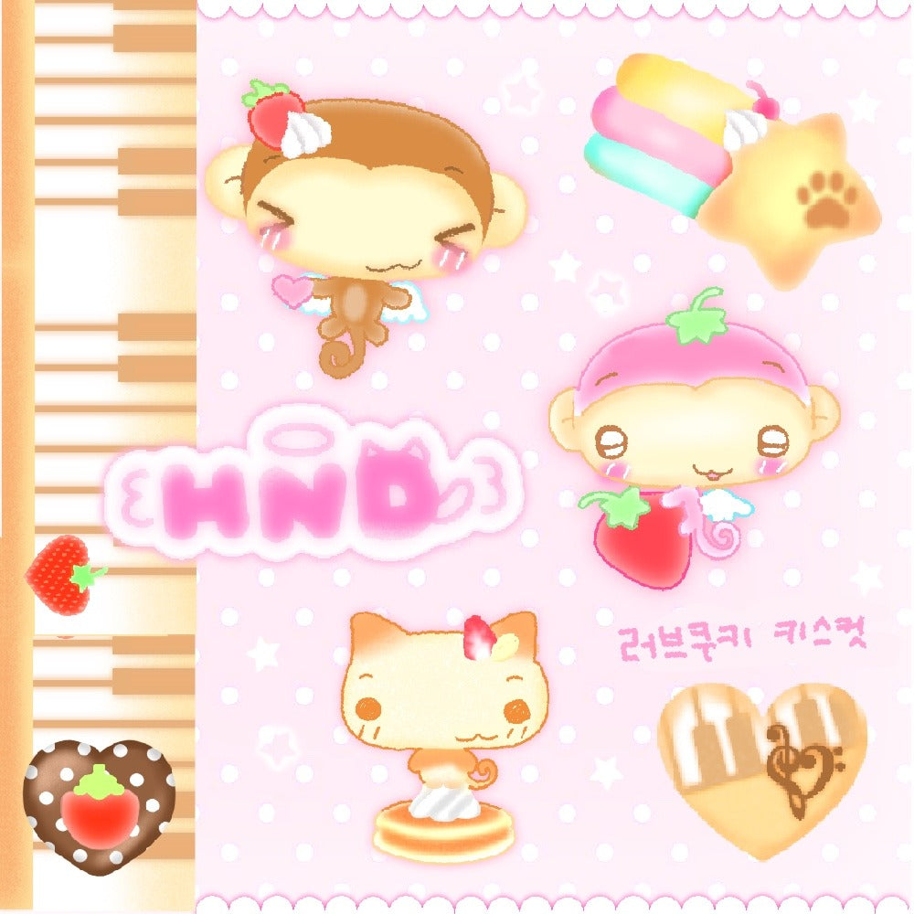 ♡ Happy Nyang Day -Love Cookie Kiss Cut