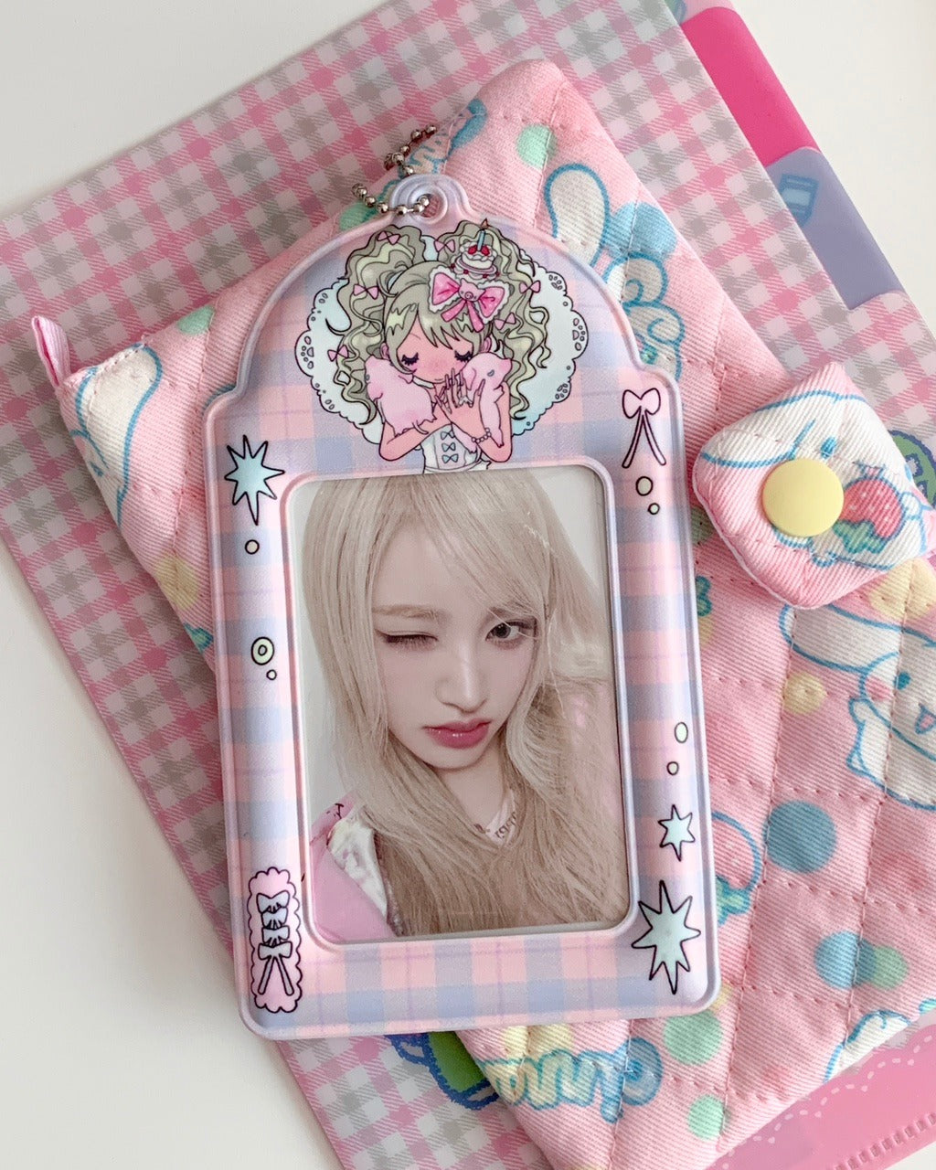 ♡ Sunonebird - The Pig Princess Photocard Holder