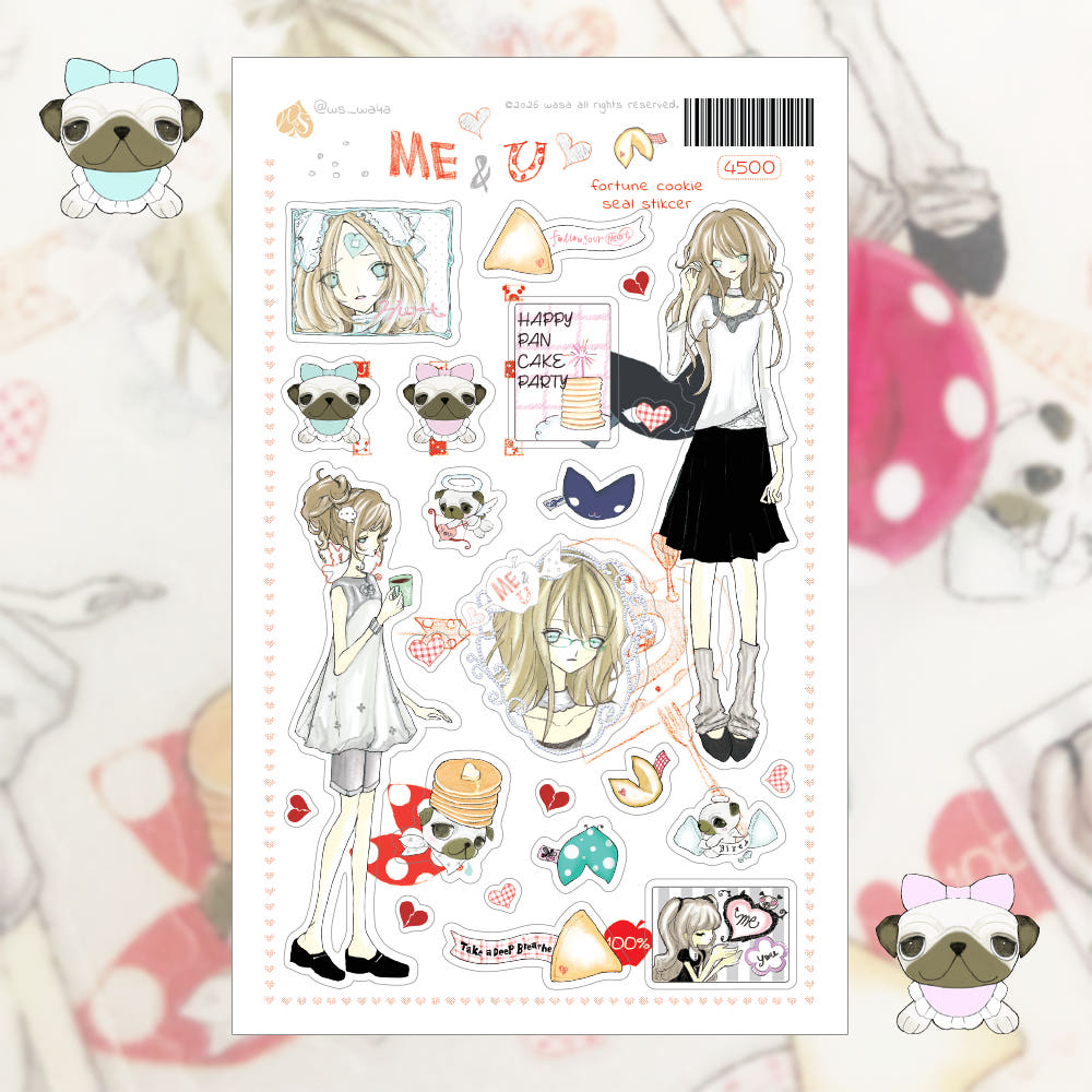 wasa - ME&U fortune cookie sticker