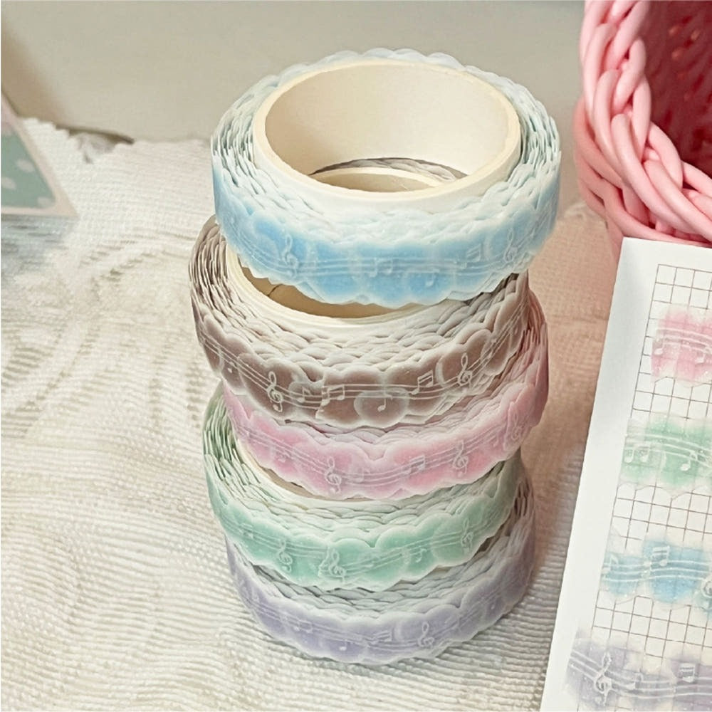 waytoofetch - melody sweet hearts glitter die cut tape