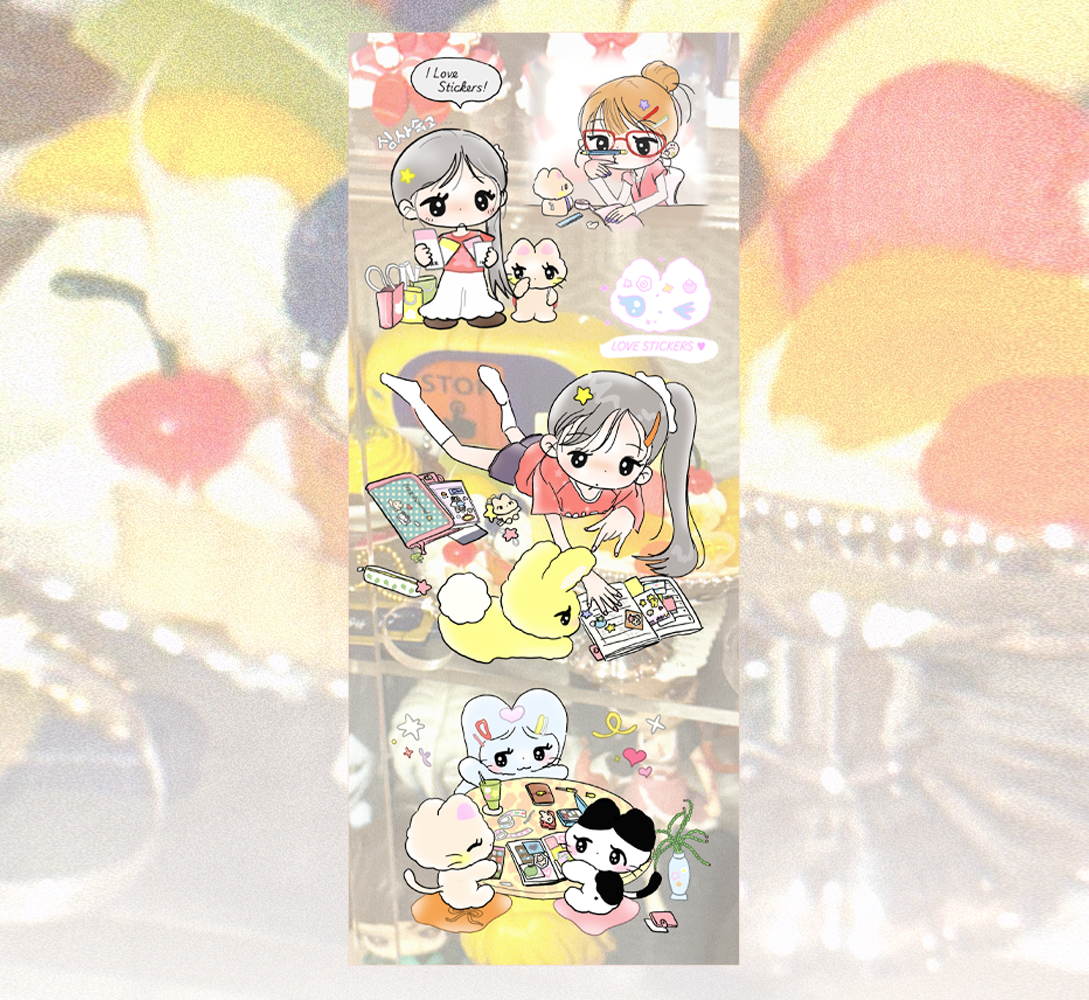 nanasmood - deco club sticker