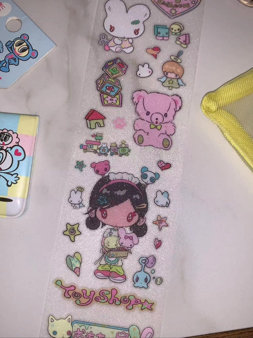 Sunonebird x Onigiri toy shop roll sticker tape