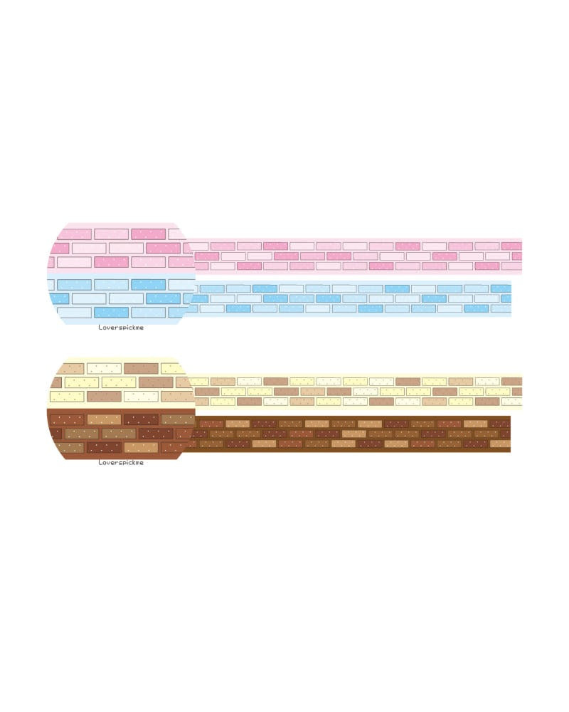 loverspickme - brick masking tape