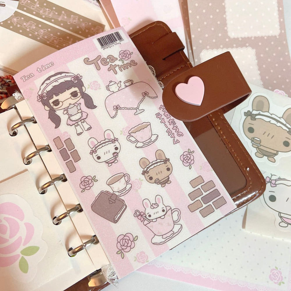 love things - tea time sticker