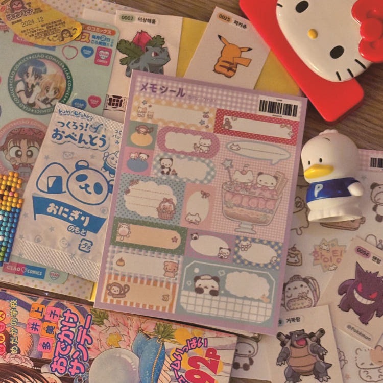 munyu - memo seal sticker sheet