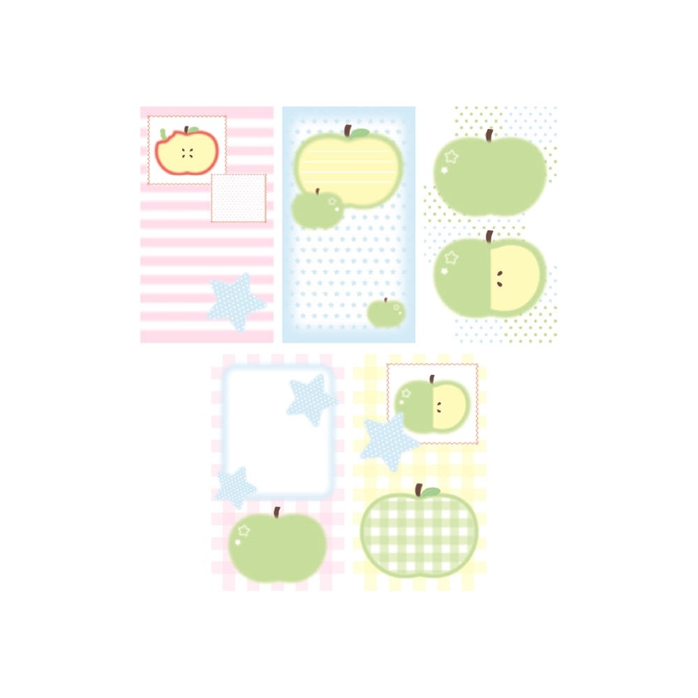 nevertheless - apple memo sheet sticker