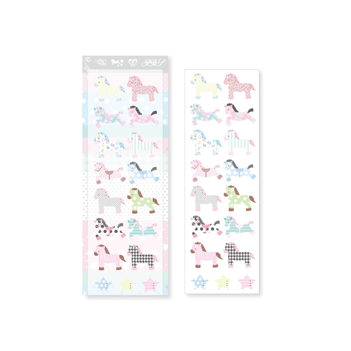 Pearly Button - baby pastel pony sticker