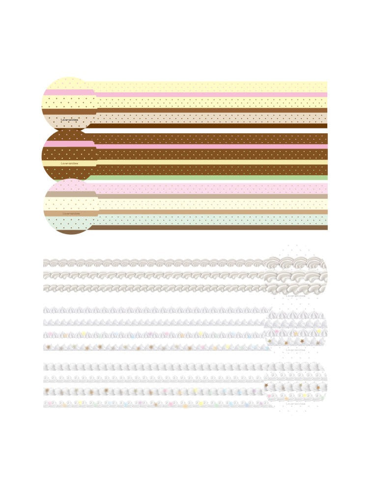 loverspickme - cake/whipping cream masking tape