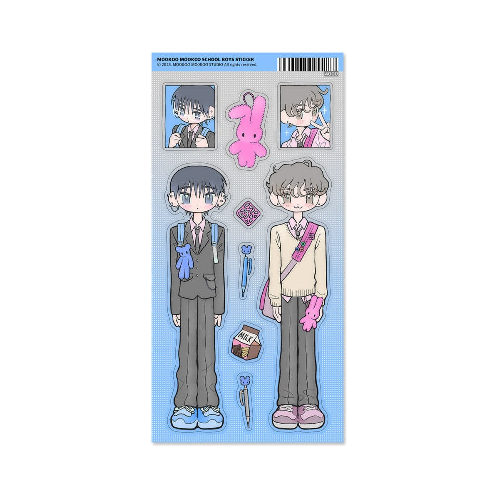 mookoomookoostudio - boys sticker