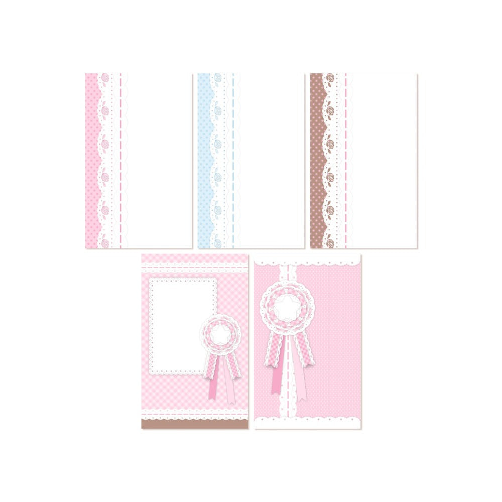 nevertheless - lace memo sheet sticker