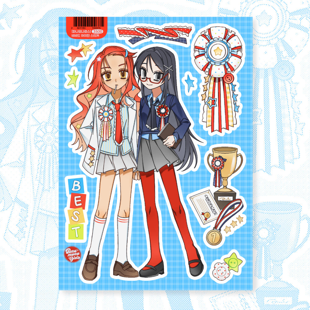 panamona girls - vivid high teen sticker