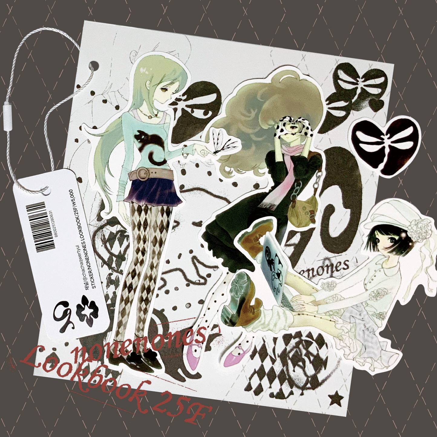 Channel - nonenones look book 25F sticker