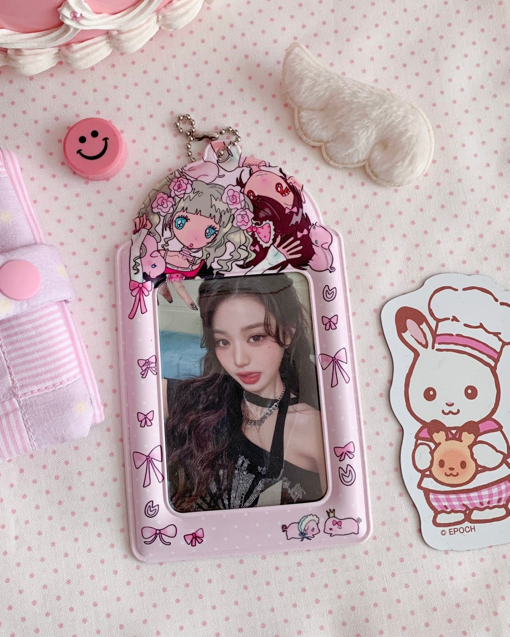 ♡ Sunonebird - The Pig Princess Photocard Holder