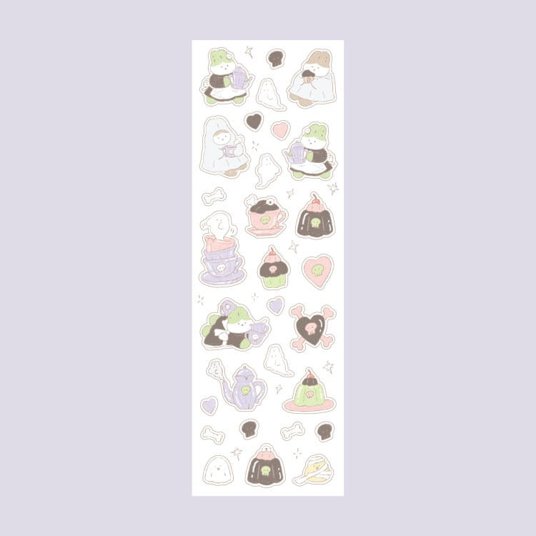 nemo space - ghost cafe sheet sticker