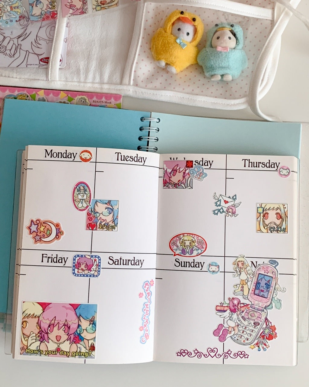 ♡ Oliwa - My Pixel Angel Roll Sticker Kiss Cut
