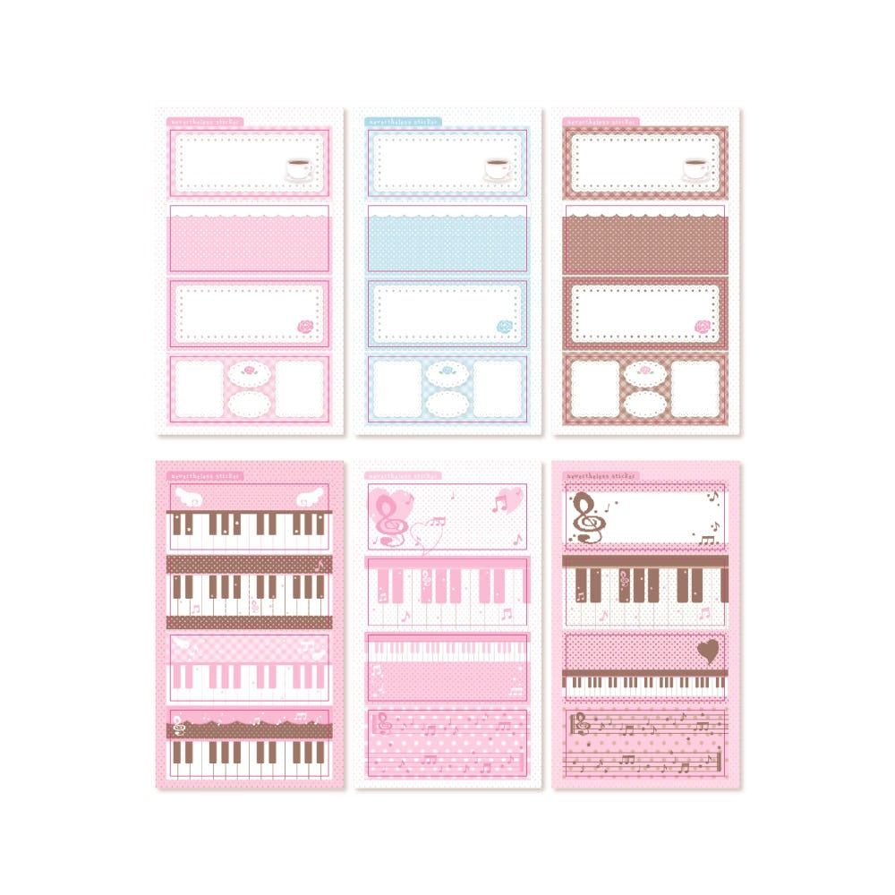 nevertheless - weekly memo sheet sticker