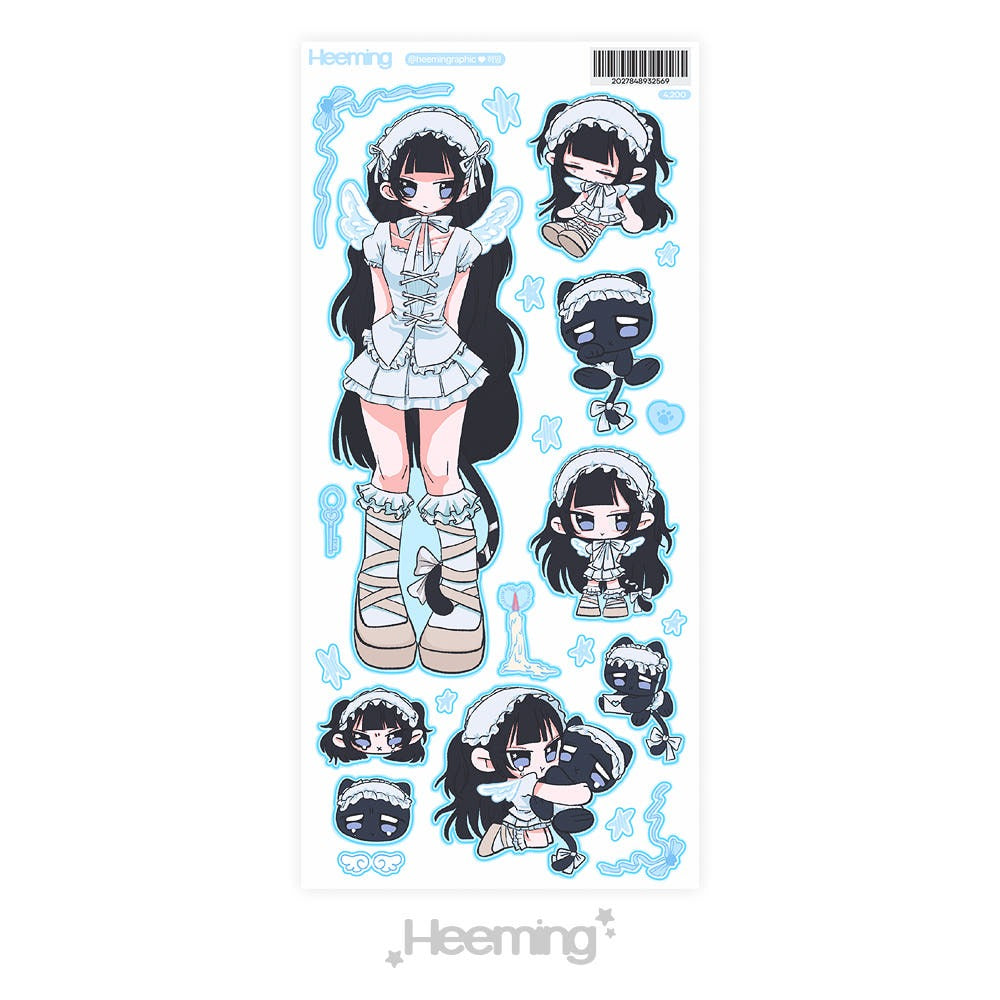 Heeming - Crybaby angel sticker