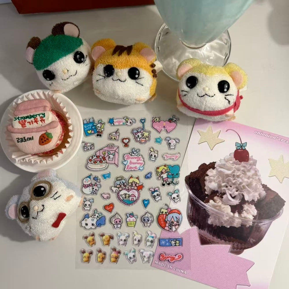 Onionion - Bunny Bunny love 3d sticker