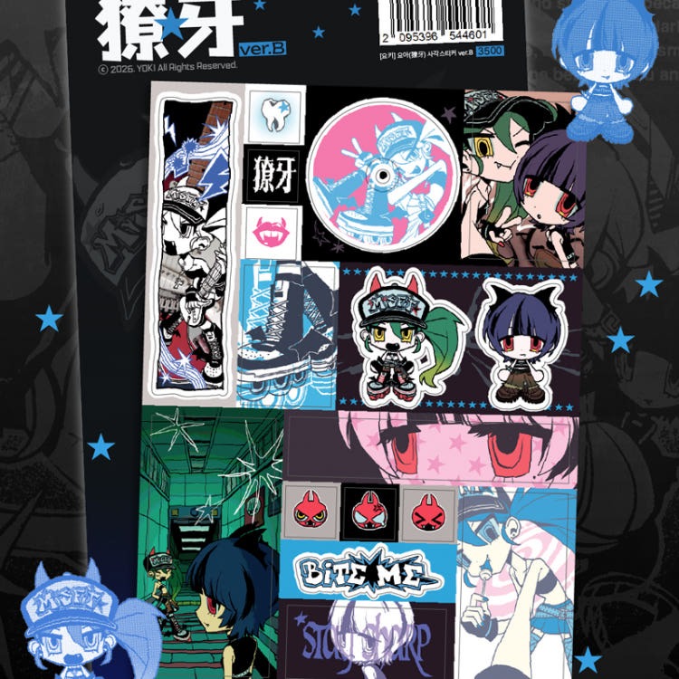 yoki - yoa sticker