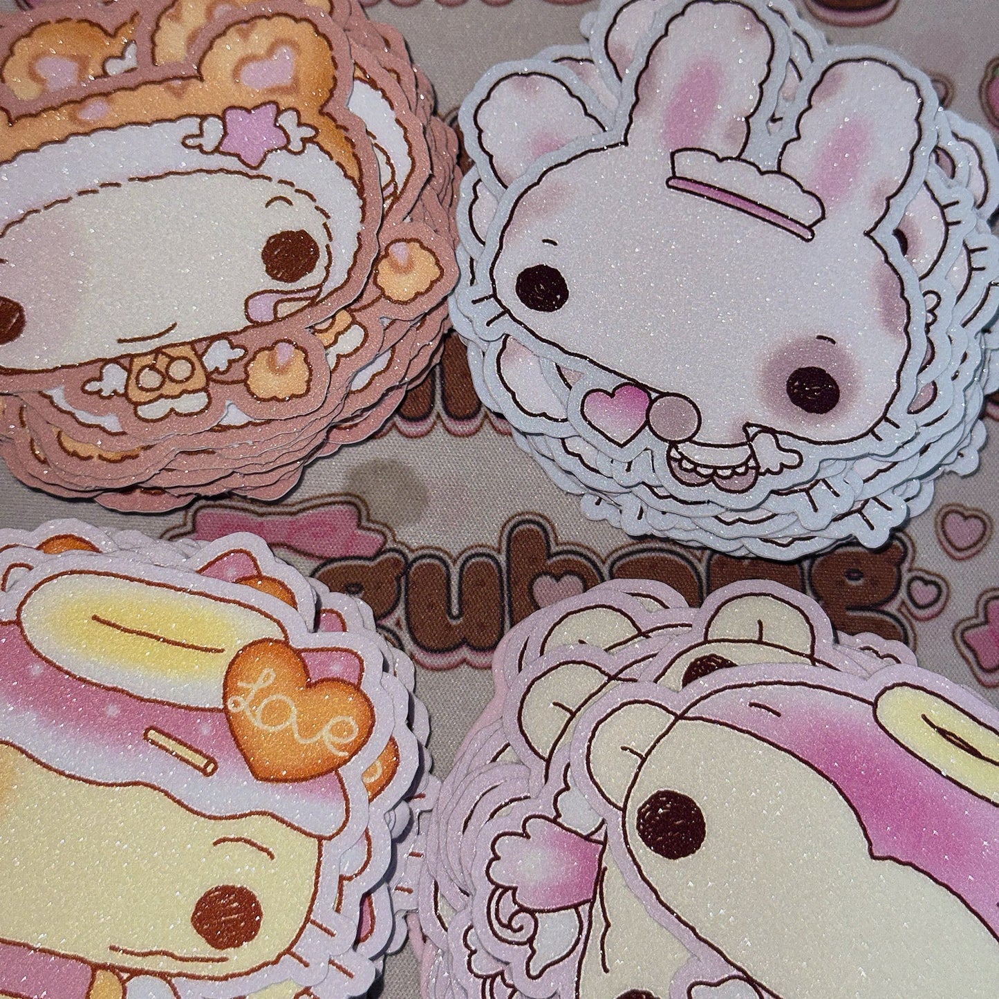 Happy Nyang Day - Diecut sticker set 10pcs