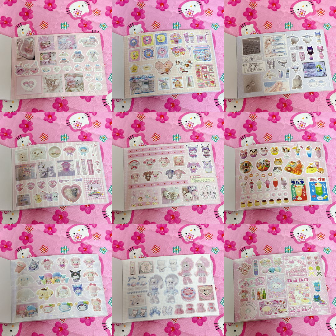 Sticker Book ♡ 27 pages