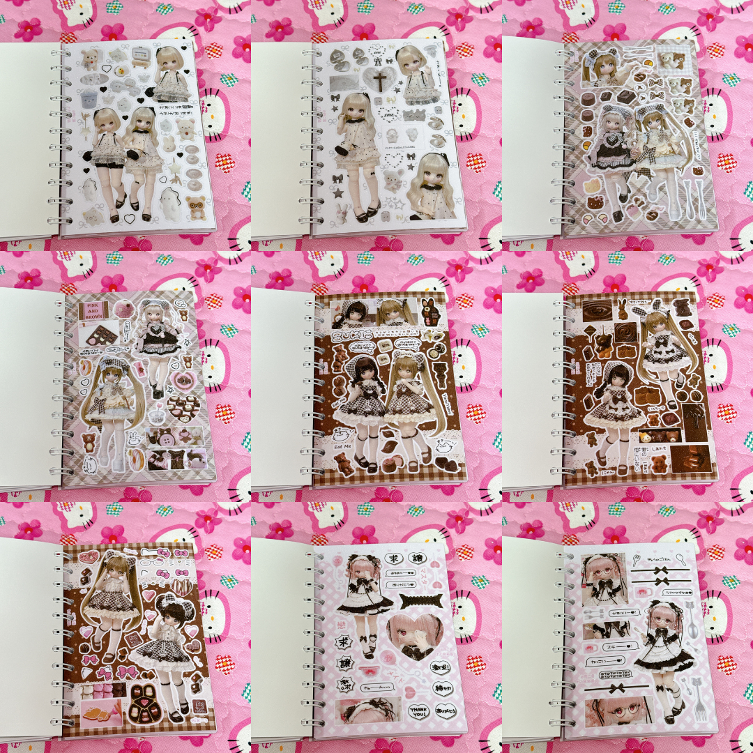 Sticker Book ♡ 49 pages