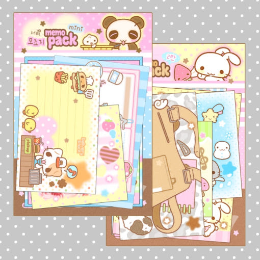 ♡ 3eotty - Mini Memo Pack