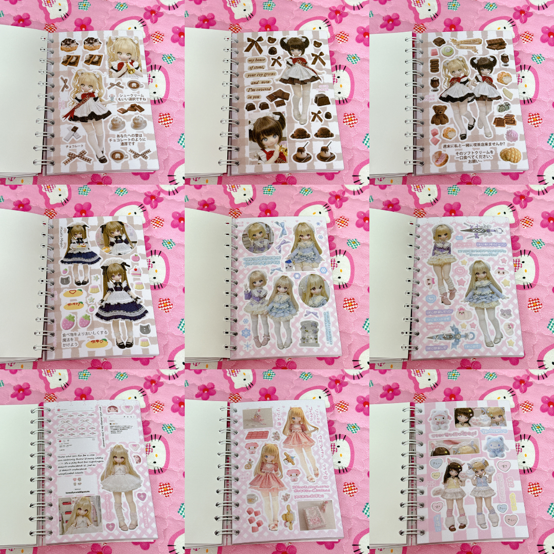 Sticker Book ♡ 49 pages