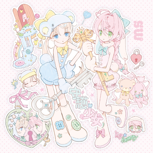swoov - guardian girls sheet sticker