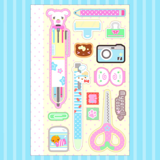 ♡ 3eotty - Pencil Case Sticker