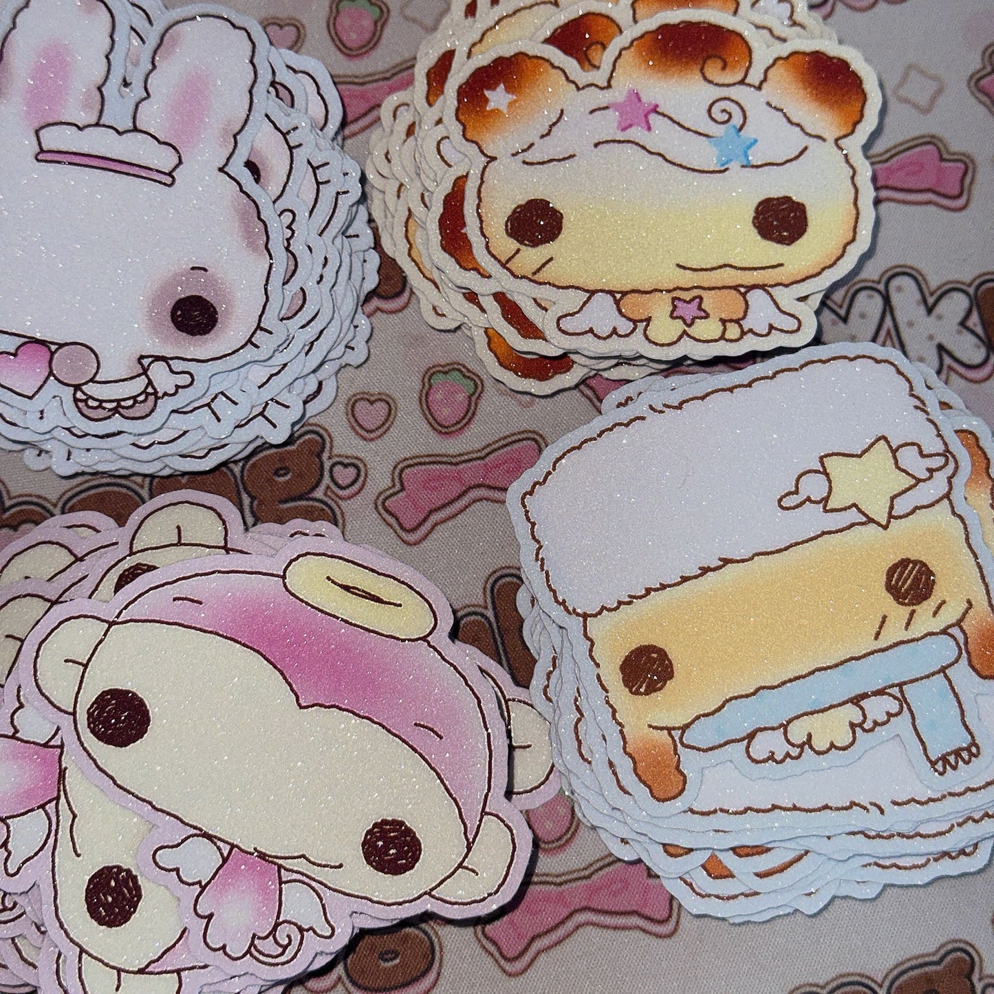Happy Nyang Day - Diecut sticker set 10pcs