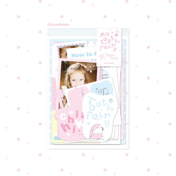 color palette - tooth sticker pack