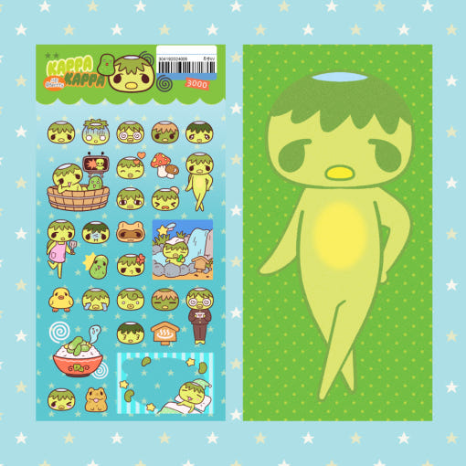 ♡ 3eotty - Kappa Kappa Transparent Sticker
