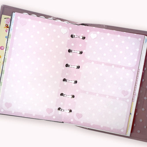 ♡ slow stuff - A7 Strawberry Milk Matcha Latte Diary Refill Sheets