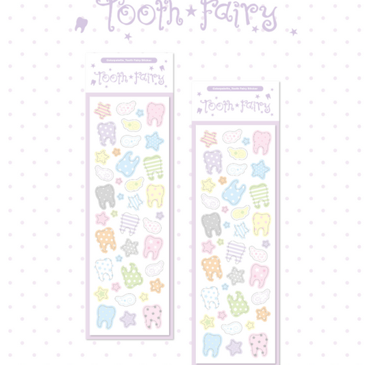 color palette - tooth fairy sticker