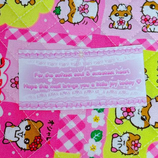 ykmoongubang ♡ mail sticker 10pcs