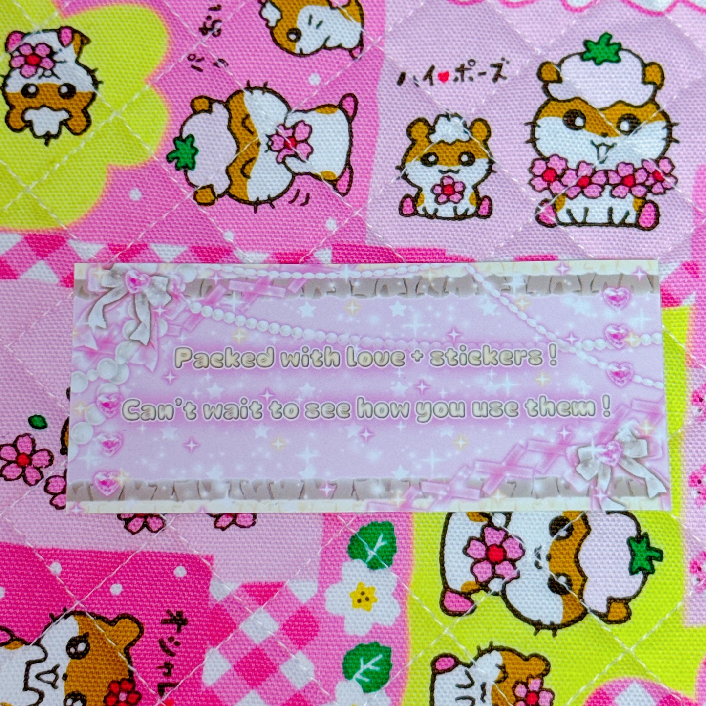 ykmoongubang ♡ mail sticker 10pcs