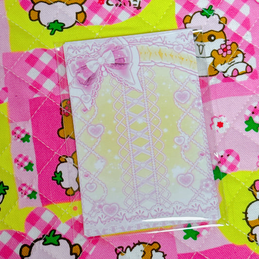 ykmoongubang ♡ yellow ribbon sealing sticker 10pcs