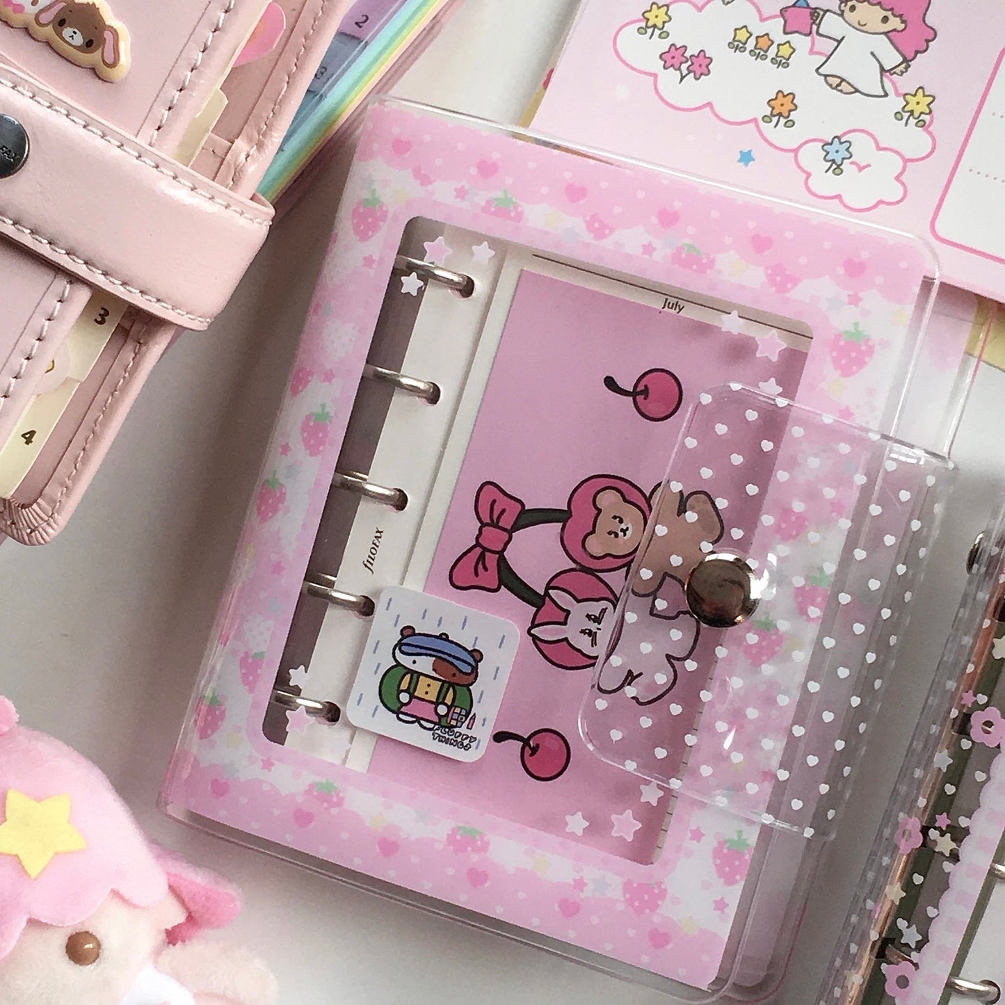 YummyList ♡ M5 Binder Cover Pink